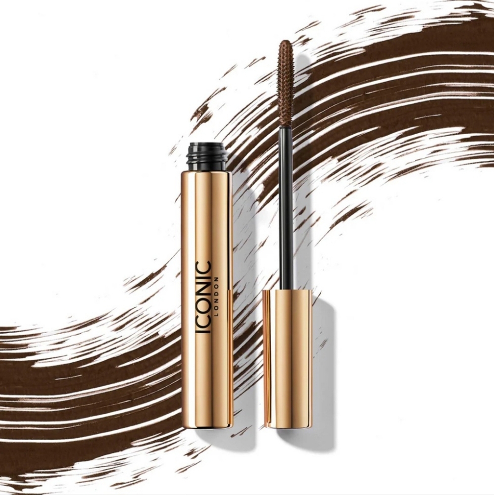 Iconic London Triple Threat Brown Mascara - 9 ml